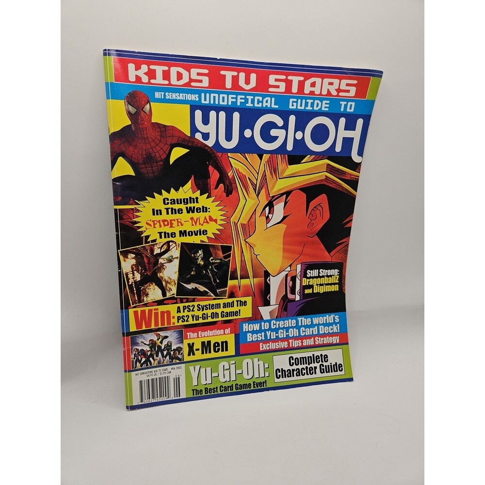VTG Hit Sensations Kids TV Stars YU-GI-OH Character Guide #6 2002 magazine